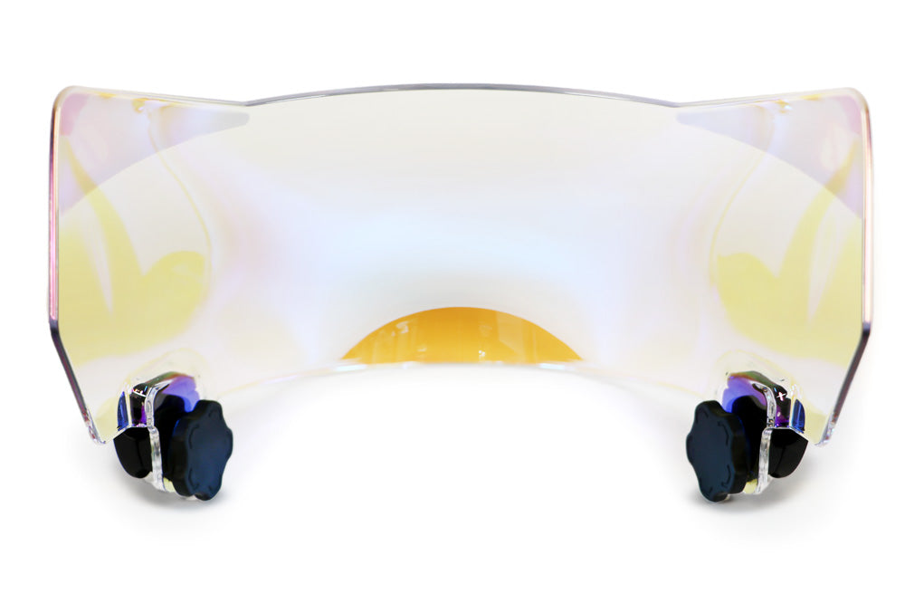 Visière rigide REVE ER098 pour casque Speed Flex, Bleu