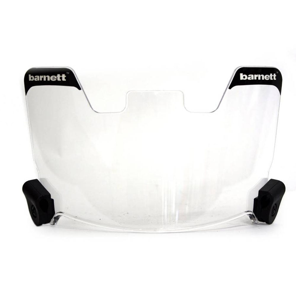 Lot de 2 pièces Barnett Visière de casque de Football Américain (Transparente+Teintée)