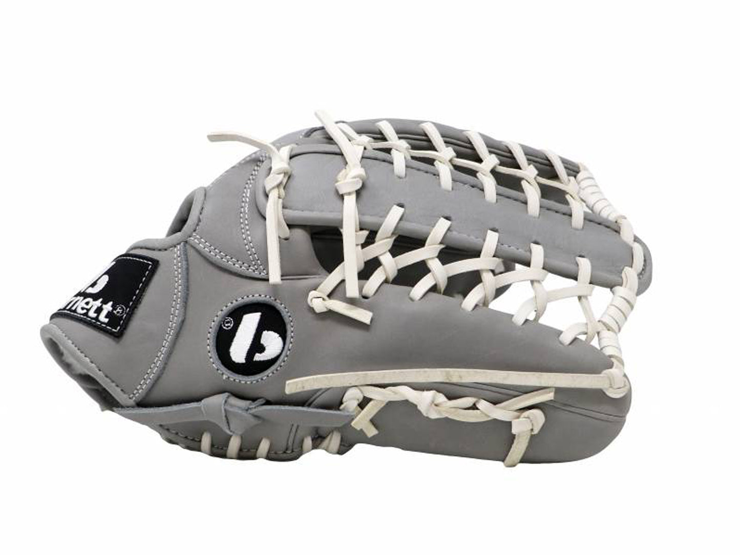 FL-127 gant de baseball cuir haute qualité infield/outfield/pitcher, 12.7" gris clair