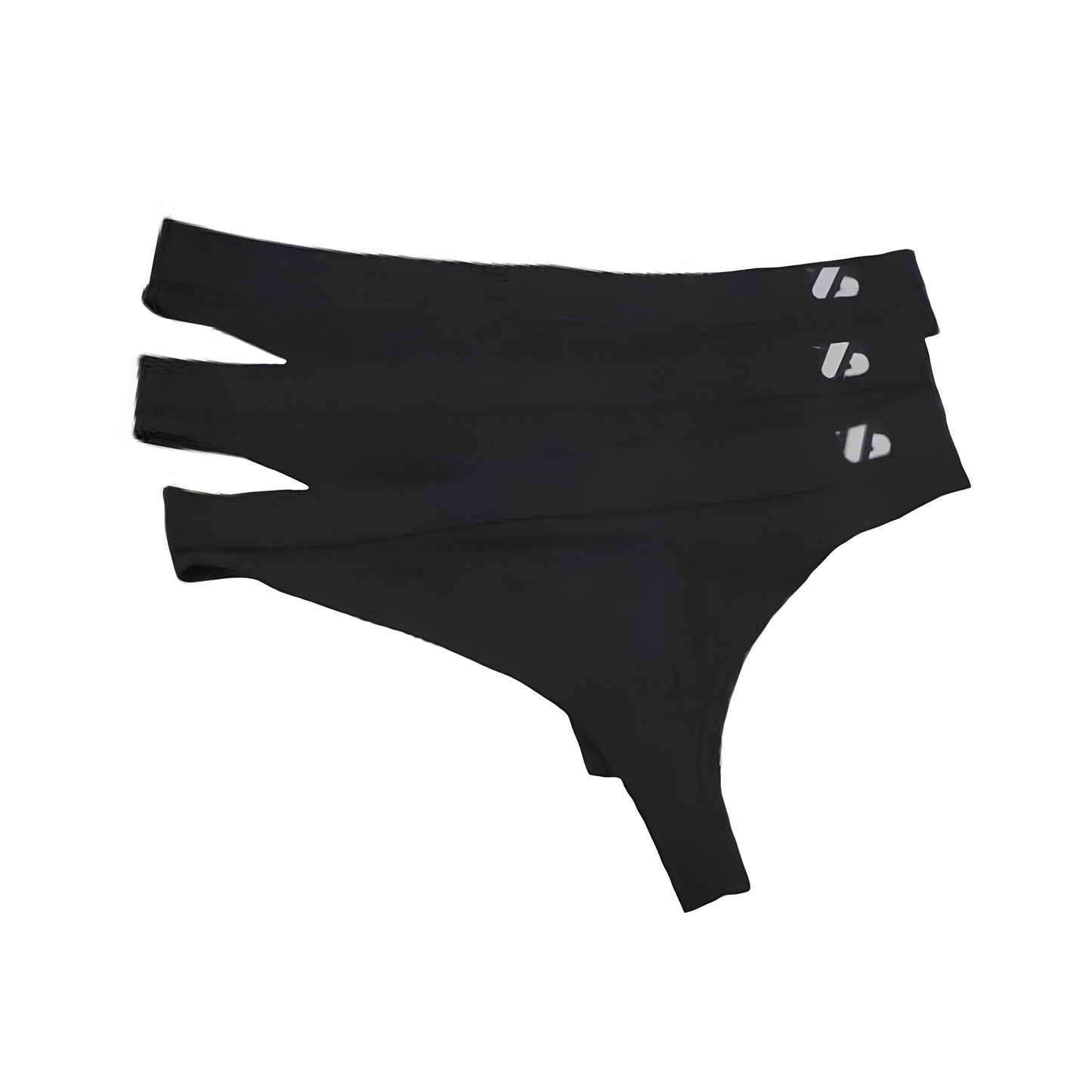 US-001 Strings Noir (Lot de 3)