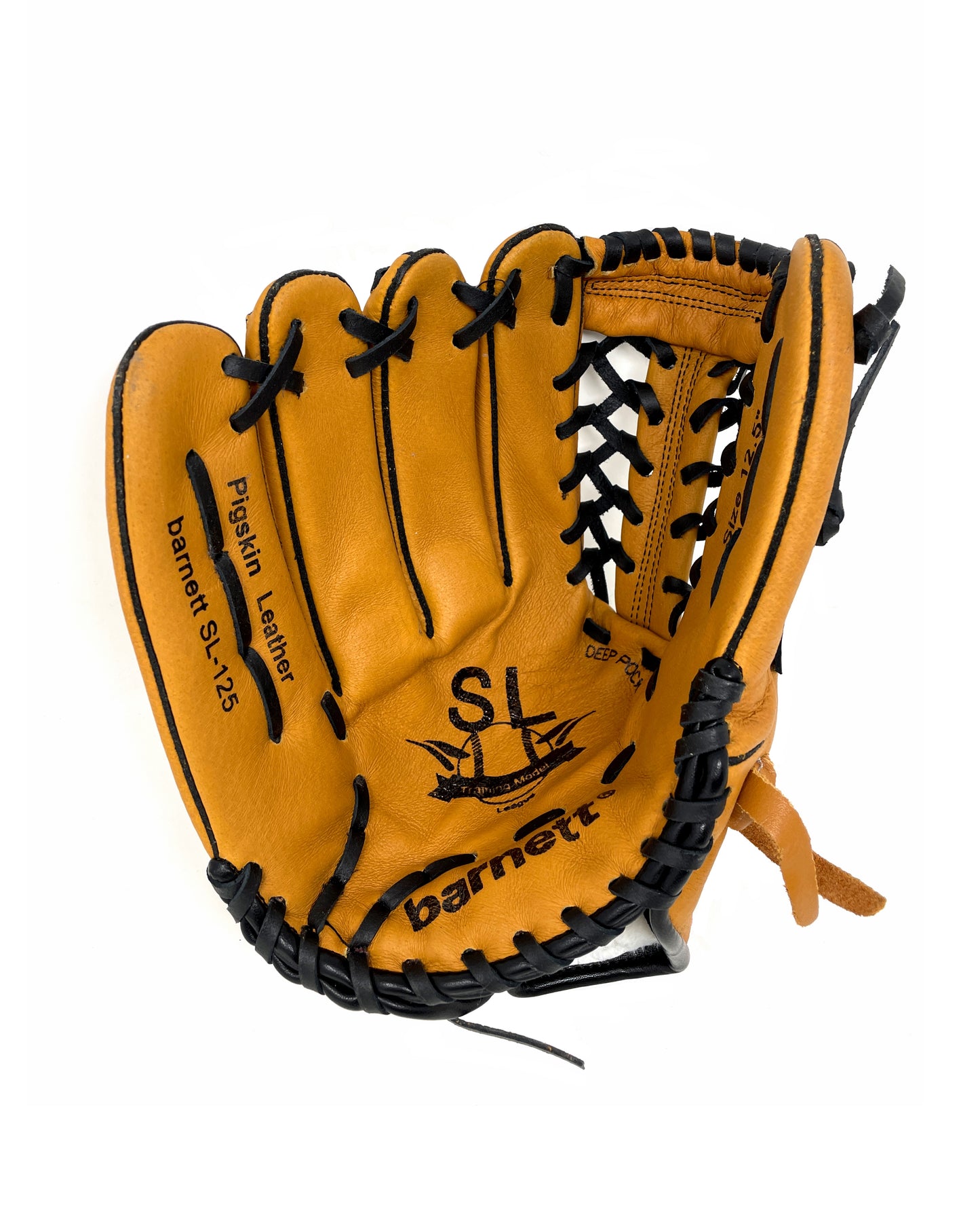 SL-125 gant de baseball Cuir Outfield, 12.5" Marron