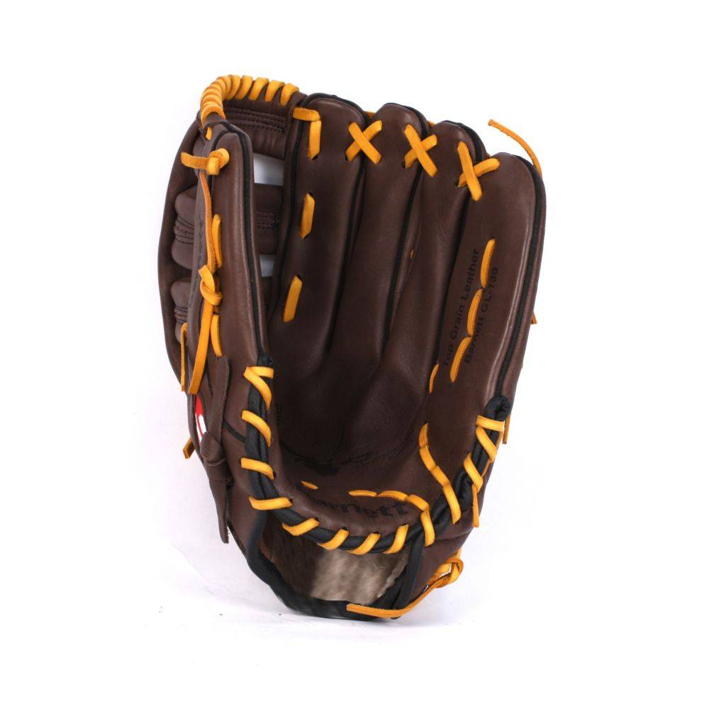 GL-127 gant de baseball cuir de compétition outfield 12.7" Marron